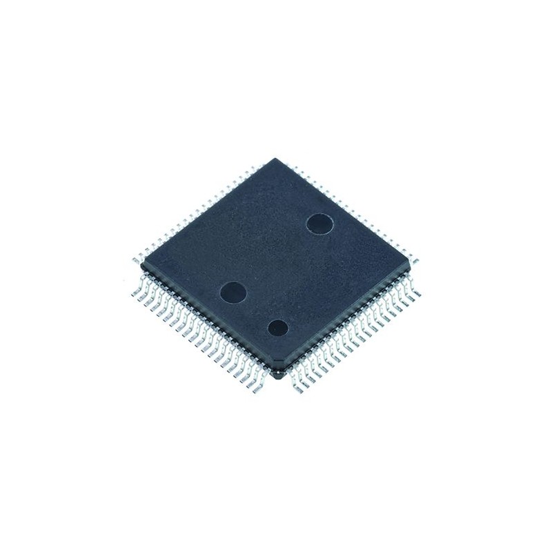 119 pcs - Renesas Electronics R5F100MLDFB30, 16bit RL78 Microcontroller MCU, RL78/G13, 32MHz, 512 kB Flash, 80-Pin LFQFP