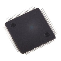 119 pcs - Microchip PIC32MX360F512L-80I/PT, 32bit PIC Microcontroller, PIC32MX, 80MHz, 12 kB, 512 kB Flash, 100-Pin TQFP