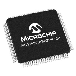 119 pcs - Microchip PIC32MK1024GPK100-I/PT PIC Microcontroller, PIC32, 100-Pin TQFP