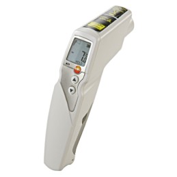 1 pcs - Testo 831 Infrared Thermometer, -30°C Min, ±1.5 °C Accuracy, °C Measurements With RS Calibration