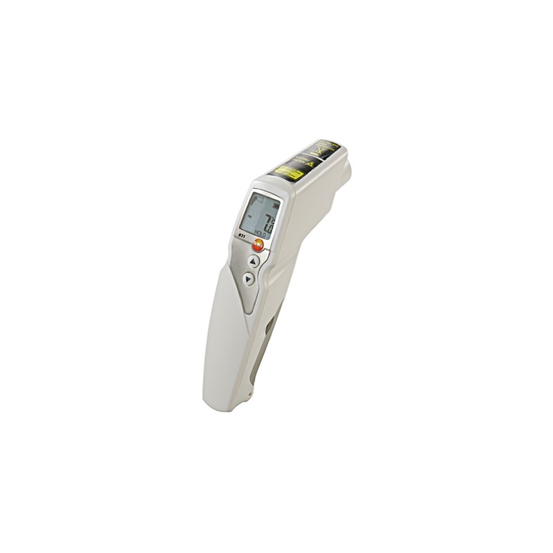 1 pcs - Testo 831 Infrared Thermometer, -30°C Min, ±1.5 °C Accuracy, °C Measurements With RS Calibration