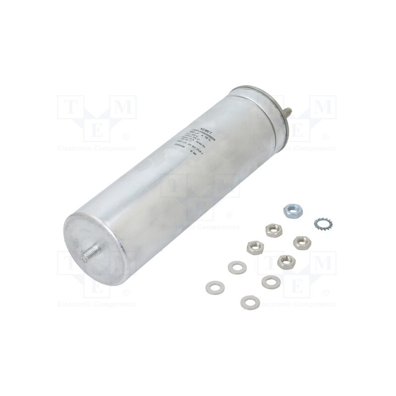 1 pcs x KEMET - C44PLGR6600RBSK - Capacitor: polypropylene, 600uF, Leads: M10 screws, ESR: 1.1mΩ