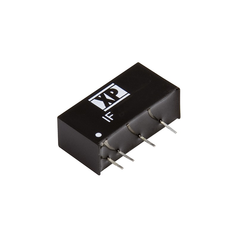 1 pcs - XP Power IF DC-DC Converter, 5V dc/ 200mA Output, 10.8 - 13.2 V dc Input, 1W, Through Hole, +85°C Max Temp -40°C