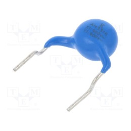 2 pcs x KEMET - C901U331KVYDBAWL45 - Capacitor: ceramic, X1/Y1, 330pF, Y5P, ±10%, THT, 10mm