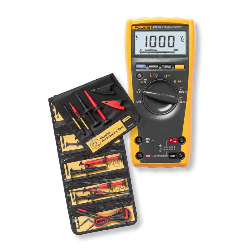1 pcs - Fluke 179, TLK-225-1 Multimeter Kit