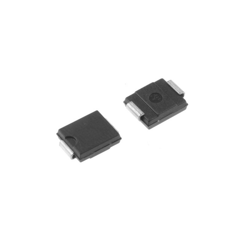 2 pcs - STMicroelectronics SM50T33AY, Bi-Directional, Uni-Directional TVS Diode, 5000W, 2-Pin DO-214AB