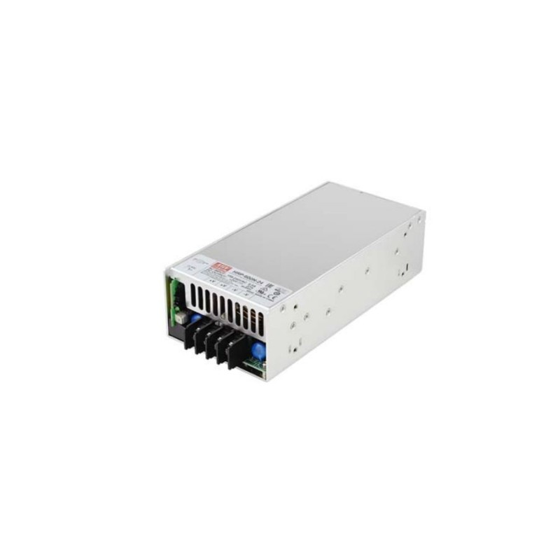 1 pcs - Mean Well Switching Power Supply, HRP-600N-48, 48V dc, 13A, 634W, 1 Output, 85 - 264V ac Input Voltage