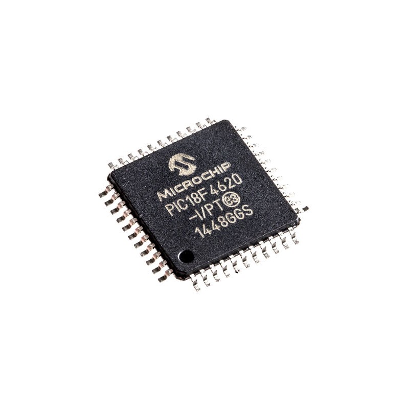 160 pcs - Microchip PIC18F4620-I/PT, 8bit PIC Microcontroller, PIC18F, 40MHz, 1.024 kB, 64 kB Flash, 44-Pin TQFP