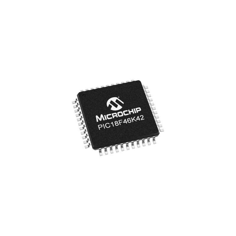 160 pcs - Microchip PIC18F46K42-I/PT, 8bit PIC Microcontroller, PIC18F, 64MHz, 64 kB Flash, 44-Pin TQFP
