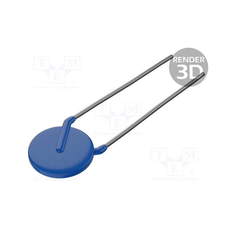 2 pcs x SR PASSIVES - CC-473/500 - Capacitor: ceramic, 47nF, 500V, Y5V, -20÷80%, THT, 10mm