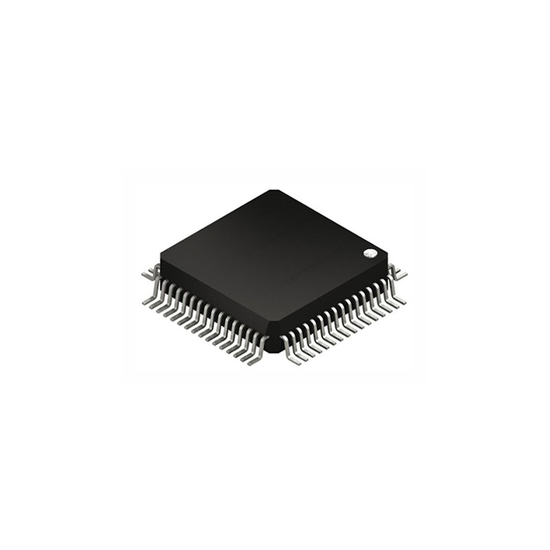 160 pcs - Microchip PIC24HJ256GP206-I/PT, 16bit PIC Microcontroller, PIC24HJ, 40MIPS, 256 kB Flash, 64-Pin TQFP