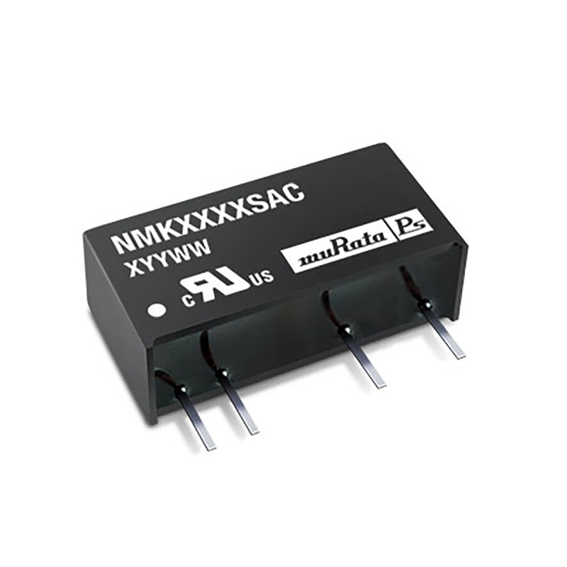 1 pcs - Murata Power Solutions NMK DC-DC Converter, 5V dc/ 400mA Output, 10.8 - 13.2 V dc Input, 2W, Through Hole, +85°C