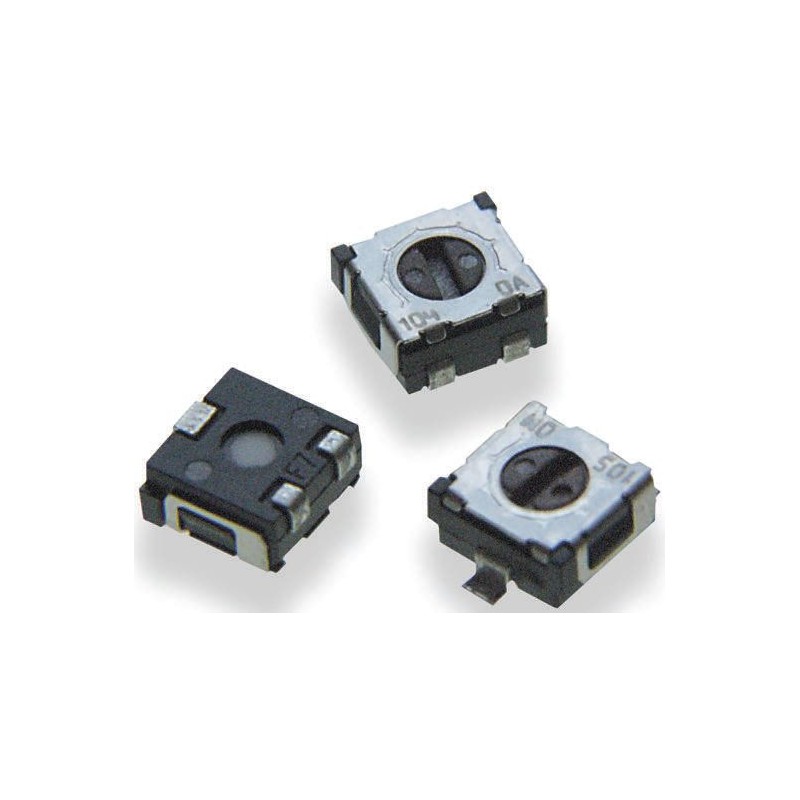 5 pcs - 10kΩ, SMD Trimmer Potentiometer 0.125W Top Adjust TE Connectivity, 3213