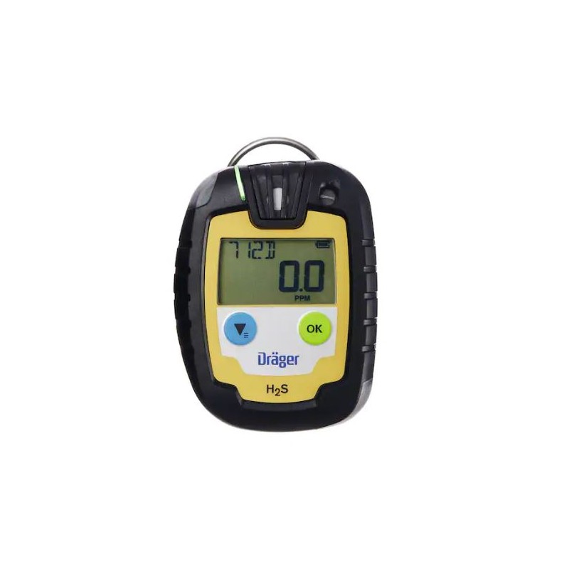 1 pcs - DRAEGER Portable Gas Detector for H2S Detection, Audible Alarm, ATEX Approved