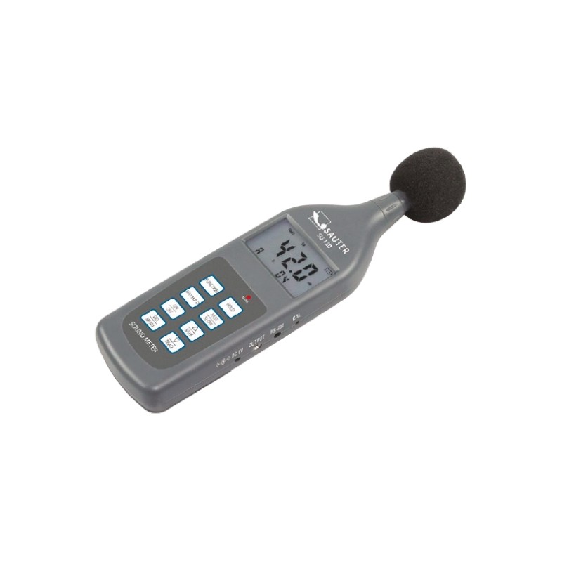 1 pcs - Sauter SU 130 Sound Level Meter, 30dB to 130dB
