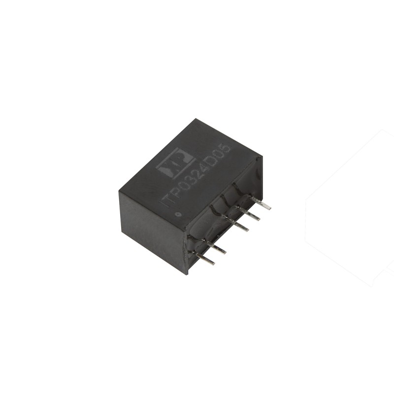 1 pcs - XP Power ITP DC-DC Converter, 12V dc/ 250mA Output, 9 - 36 V dc Input, 3W, Through Hole, +75°C Max Temp -40°C