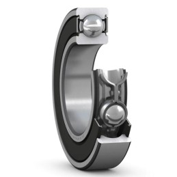 1 pcs - SKF 6302-2RSH/C3 Single Row Deep Groove Ball Bearing- Both Sides Sealed 15mm I.D, 42mm O.D