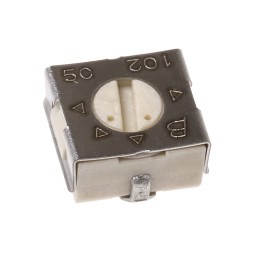 5 pcs - 1kΩ, SMD Trimmer Potentiometer 0.25W Top Adjust Bourns, 3314