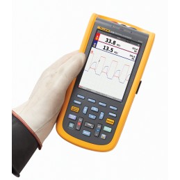 1 pcs - Fluke 123B ScopeMeter 120B Series Digital Handheld Oscilloscope, 2 Analogue Channels, 20MHz