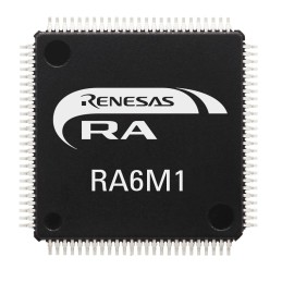 160 pcs - Renesas Electronics R7FA6M1AD3CFMAA0, 32bit ARM Cortex M4 Microcontroller, RA6M1, 120MHz, 512 kB Flash, 64-Pin LQFP