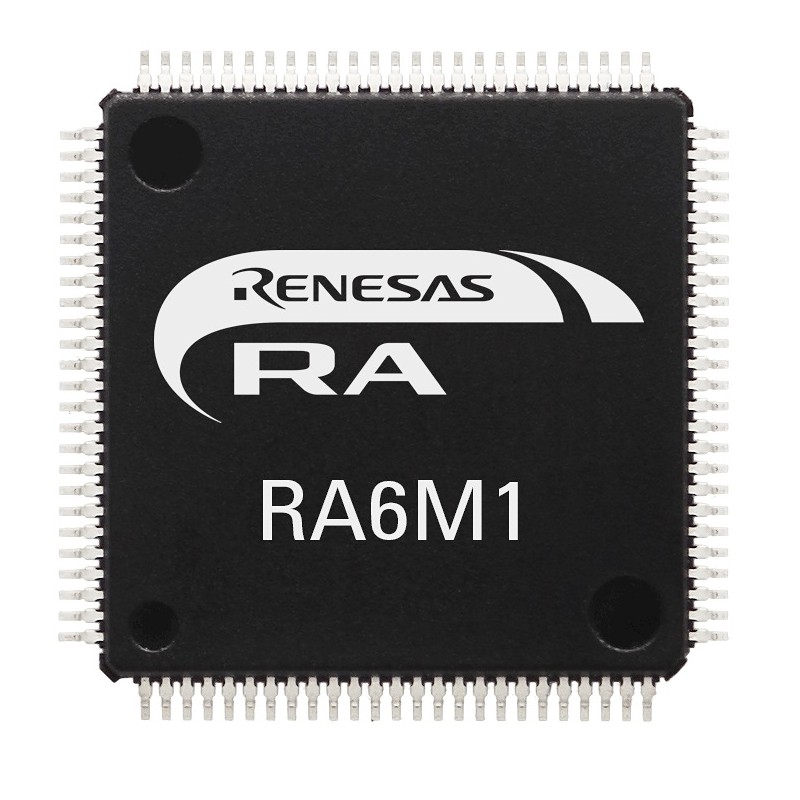 160 pcs - Renesas Electronics R7FA6M1AD3CFMAA0, 32bit ARM Cortex M4 Microcontroller, RA6M1, 120MHz, 512 kB Flash, 64-Pin LQFP