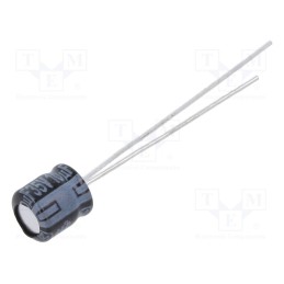 10 pcs x PANASONIC - ECEA1VKS100 - Capacitor: electrolytic, THT, 10uF, 35VDC, Ø5x5mm, Pitch: 2mm, ±20%