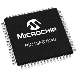 160 pcs - Microchip PIC18F66K40-E/PT, 8bit PIC Microcontroller, PIC18, 64MHz, 64 kB Flash, 64-Pin TQFP