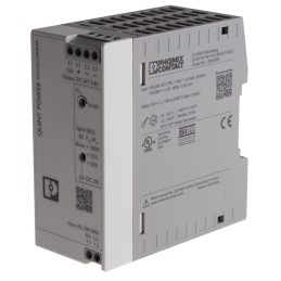 1 pcs - Phoenix Contact QUINT4-PS/1AC/24DC/3.8/SC Switch Mode DIN Rail Power Supply, 230V ac ac, dc Input, 24V dc dc Output,