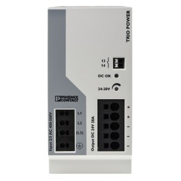 1 pcs - Phoenix Contact TRIO-PS-2G/3AC/24DC/20 Switch Mode DIN Rail Power Supply, 400V ac ac Input, 24V dc dc Output, 20A