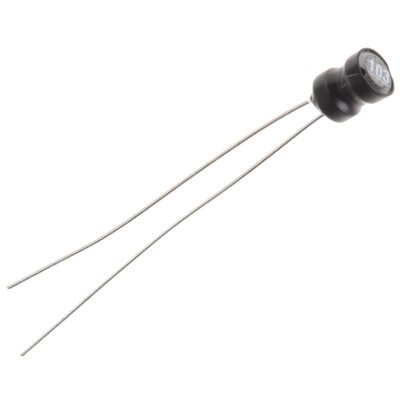 50 pcs - Murata 10 μH ±10% Leaded Inductor, Max SRF:1kHz, 950mA Idc, 140mΩ Rdc, 1100R