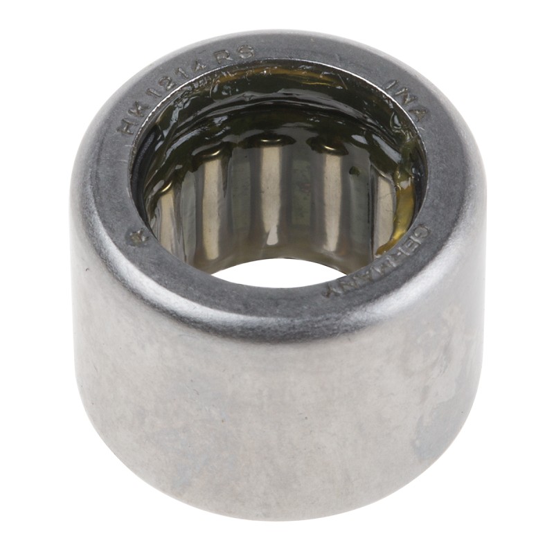 1 pcs - INA HK1214RSL271 12mm I.D Drawn Cup Needle Roller Bearing, 18mm O.D