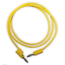1 pcs - Mueller Electric Test Leads, 15A, 1kV, Yellow, 18in Lead Length