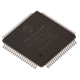 160 pcs - Microchip PIC18F46K22-I/PT, 8bit PIC Microcontroller, PIC18F, 64MHz, 64 kB Flash, 44-Pin TQFP