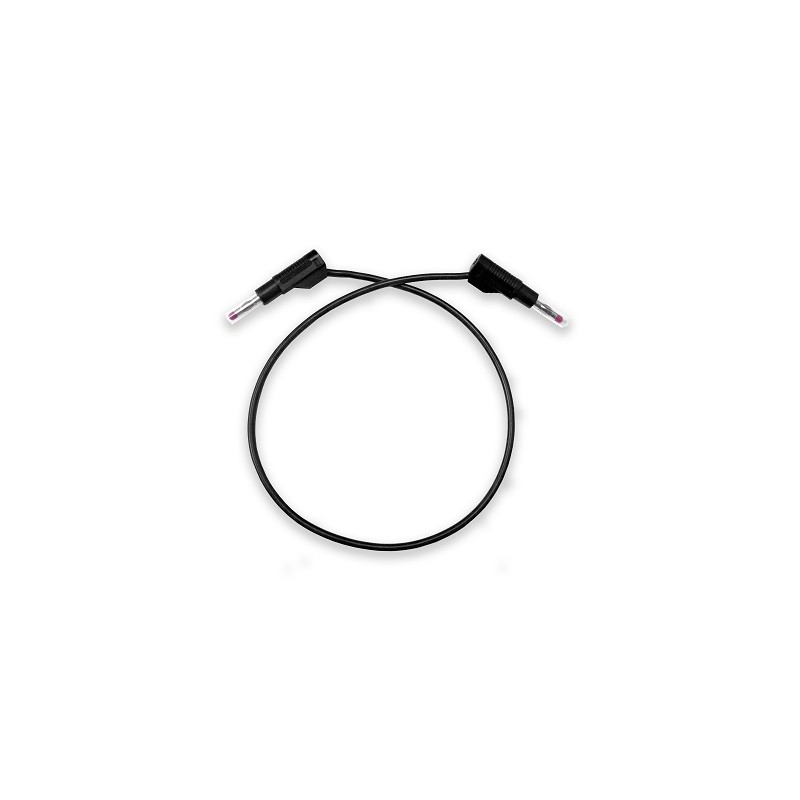 1 pcs - Mueller Electric Test Leads, 20A, 1kV, Black, 609.6mm Lead Length