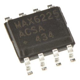 2 pcs - Maxim Integrated Fixed Series Voltage Reference 2.5V ±0.02 % 8-Pin SOIC, MAX6225ACSA+