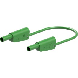 1 pcs - Staubli Test lead, 32A, 1kV, Green, 2m Lead Length