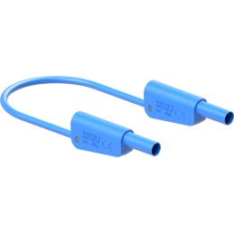 1 pcs - Staubli Test lead, 32A, 1kV, Blue, 2m Lead Length