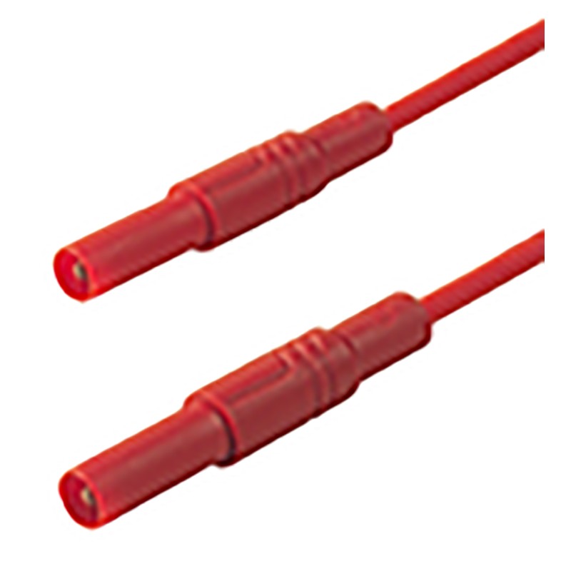 1 pcs - Hirschmann Test & Measurement, 16A, 1000V ac/dc, Red, 2m Lead Length