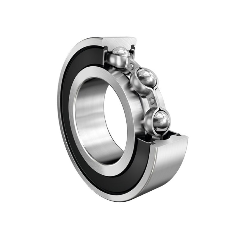 1 pcs - FAG 6218-2RSR Single Row Deep Groove Ball Bearing- Both Sides Sealed 90mm I.D, 160mm O.D