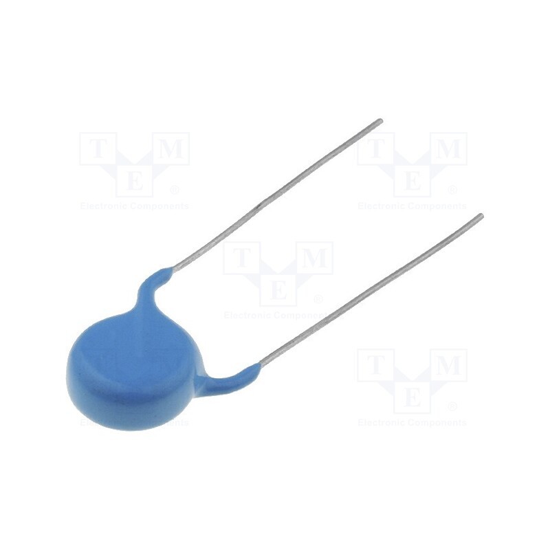 2 pcs x SR PASSIVES - CC10K-1N - Capacitor: ceramic, 1nF, 10kV, THT, 10mm, Øpin: 600um