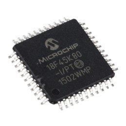 160 pcs - Microchip PIC18F45K80-I/PT, 8bit PIC Microcontroller, PIC18F, 64MHz, 32 kB Flash, 44-Pin TQFP