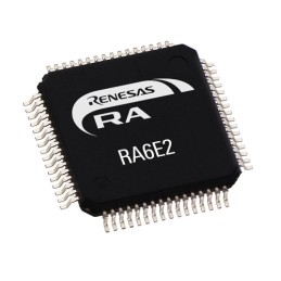 160 pcs - Renesas Electronics R7FA6E2BB3CFMAA0, 32bit ARM Cortex Microcontroller, RA, 200MHz, 4 KB Flash, 64-Pin LQFP