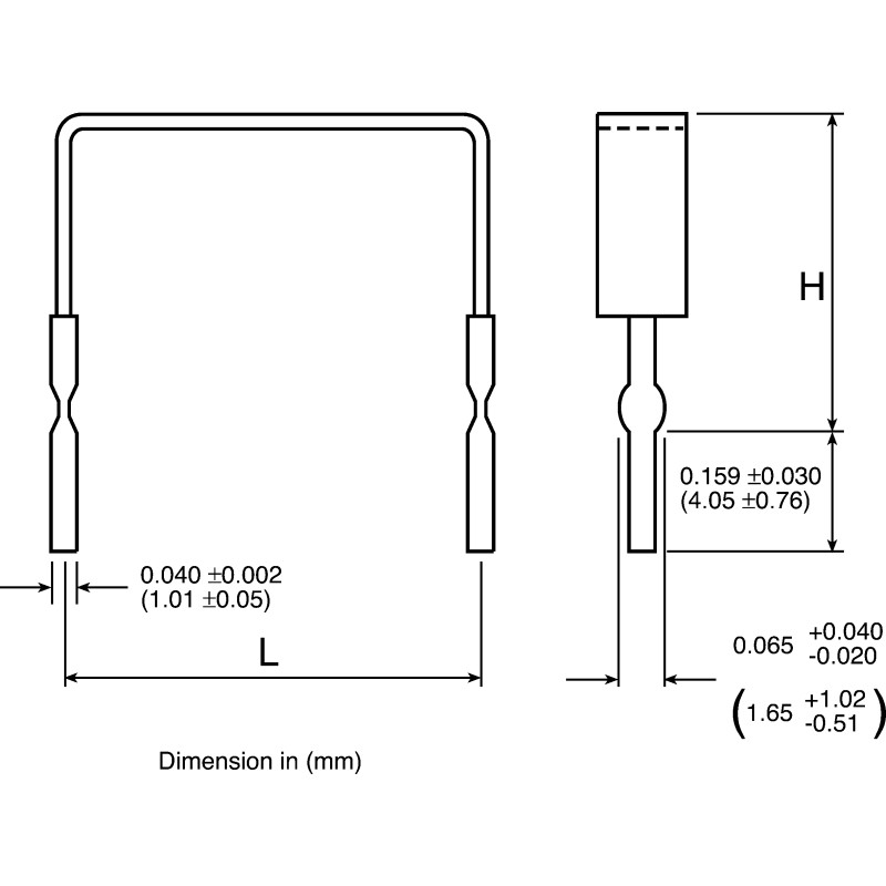 5 pcs - Arcol 40mΩ Metal Film Fixed Resistor 3W ±1% MSR-3 R04 F