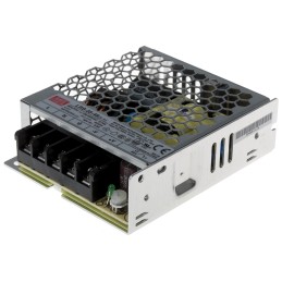 1 pcs - MEAN WELL Switching Power Supply, LRS-35-48RS, 48V dc, 800mA, 38W, 1 Output, 120 - 373 V dc, 85 - 264 V