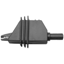 1 pcs - Electro PJP Alligator Clip, Nickel-Plated Steel Contact, 10A, Black