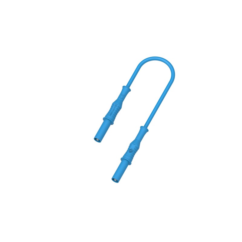 1 pcs - Electro PJP Blue Male Banana Plug, 36A, 1000 - 1500V