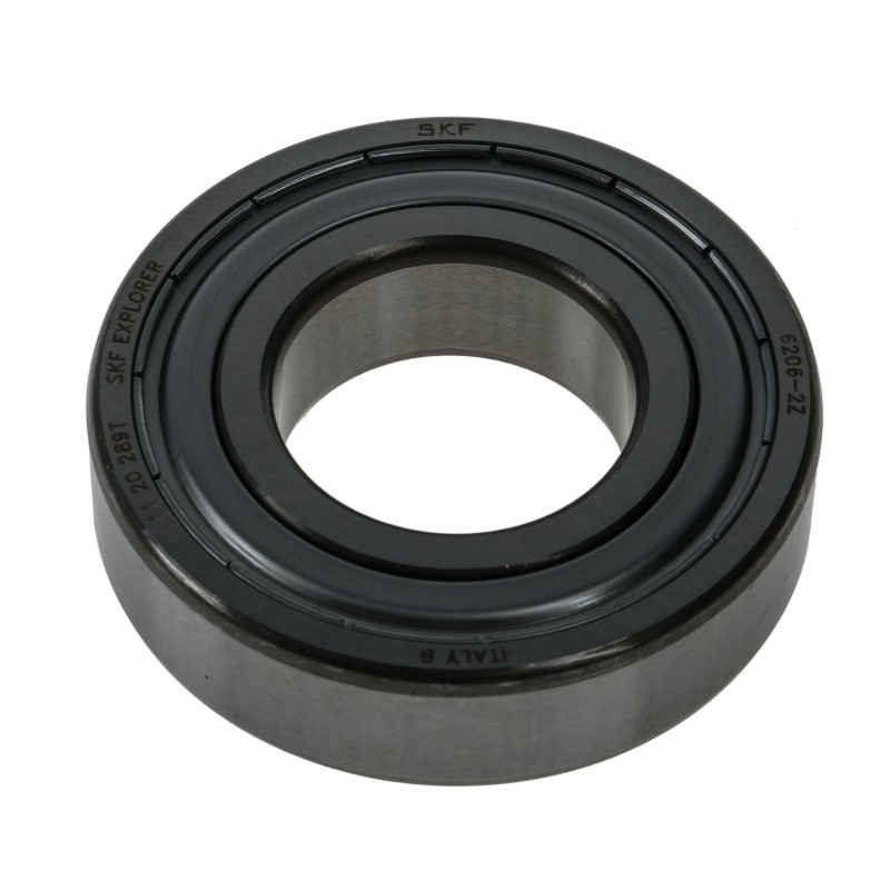 1 pcs - SKF 6206-2Z Single Row Deep Groove Ball Bearing- Both Sides Shielded 30mm I.D, 62mm O.D