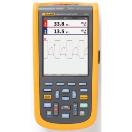 1 pcs - Fluke 123B ScopeMeter 120B Series Digital Handheld Oscilloscope, 2 Analogue Channels, 20MHz - UKAS Calibrated