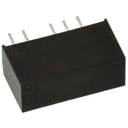 1 pcs - TRACOPOWER TMH DC-DC Converter, ±12V dc/ ±80mA Output, 10.8 - 13.2 V dc Input, 2W, Through Hole, +85°C Max Temp