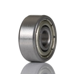 1 pcs - RS PRO 623-2Z Single Row Deep Groove Ball Bearing- Both Sides Shielded 3mm I.D, 10mm O.D